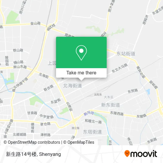 新生路14号楼 map