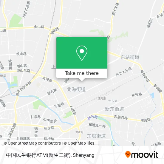 中国民生银行ATM(新生二街) map