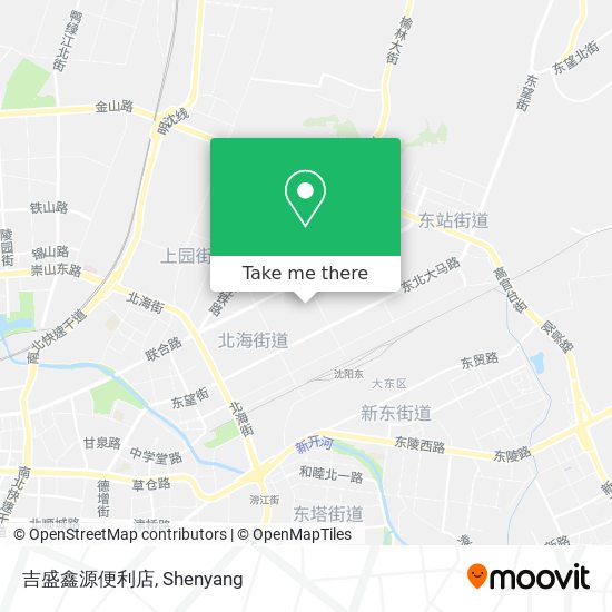 吉盛鑫源便利店 map