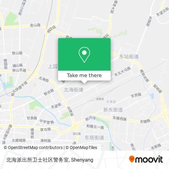北海派出所卫士社区警务室 map