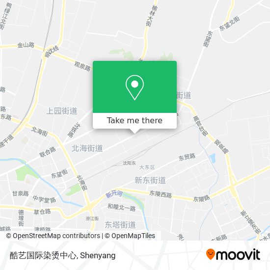 酷艺国际染烫中心 map
