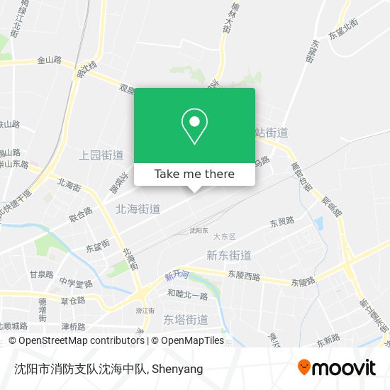 沈阳市消防支队沈海中队 map