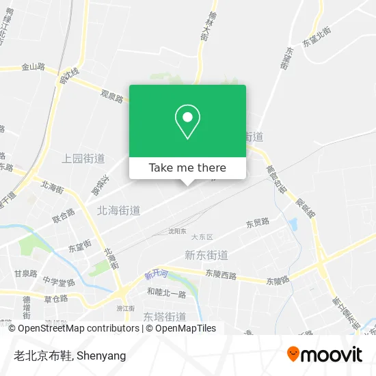 老北京布鞋 map