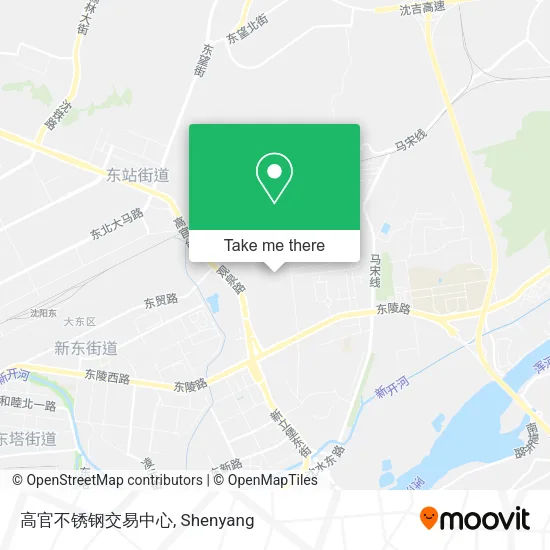 高官不锈钢交易中心 map