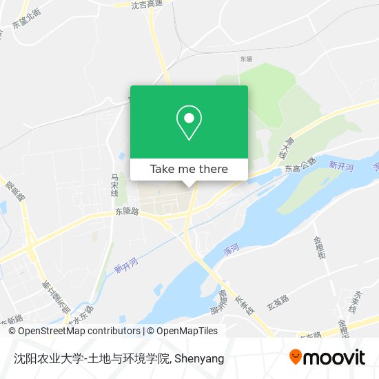 沈阳农业大学-土地与环境学院 map