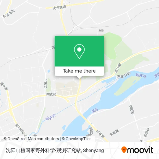 沈阳山楂国家野外科学-观测研究站 map