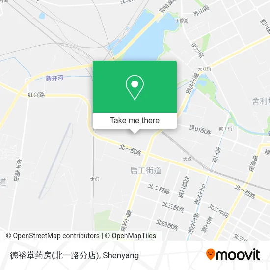 德裕堂药房(北一路分店) map