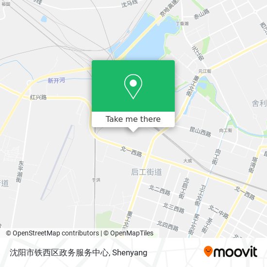 沈阳市铁西区政务服务中心 map