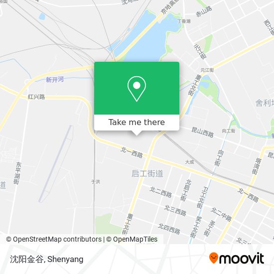 沈阳金谷 map