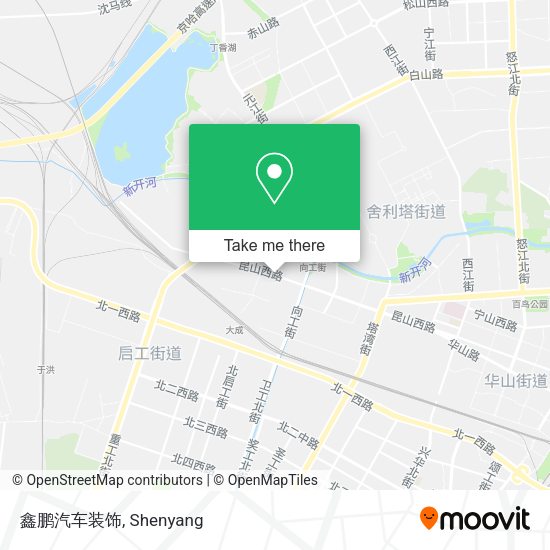 鑫鹏汽车装饰 map