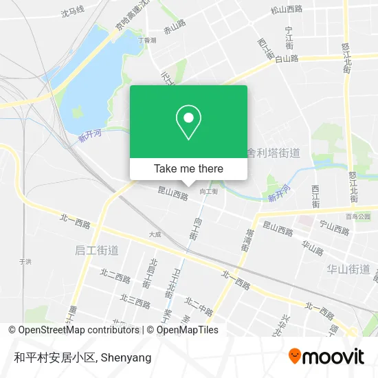 和平村安居小区 map