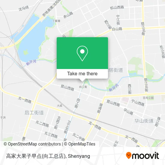 高家大果子早点(向工总店) map