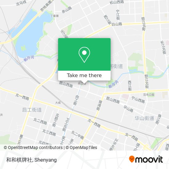 和和棋牌社 map