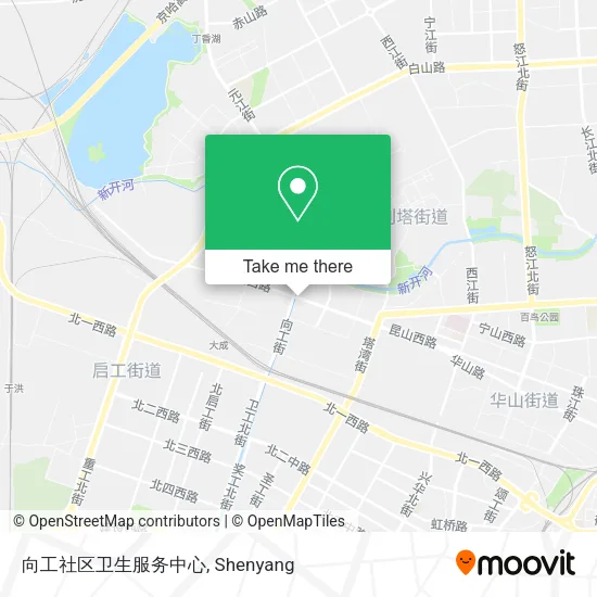 向工社区卫生服务中心 map