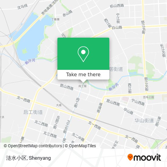 涟水小区 map