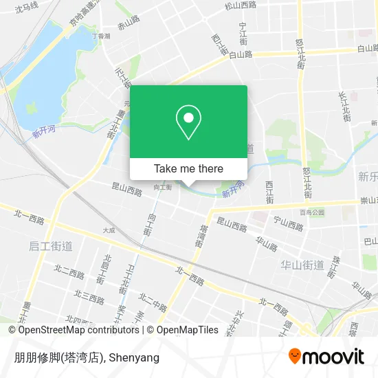 朋朋修脚(塔湾店) map