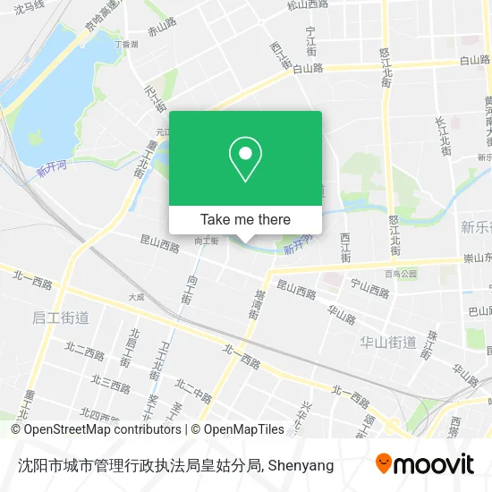 沈阳市城市管理行政执法局皇姑分局 map
