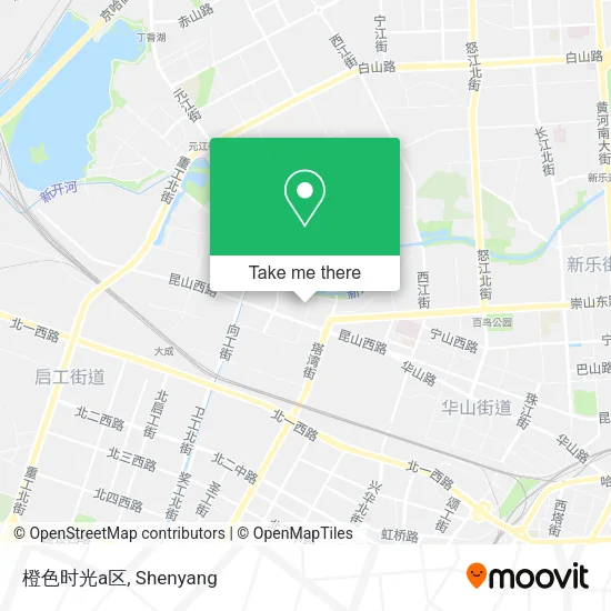 橙色时光a区 map