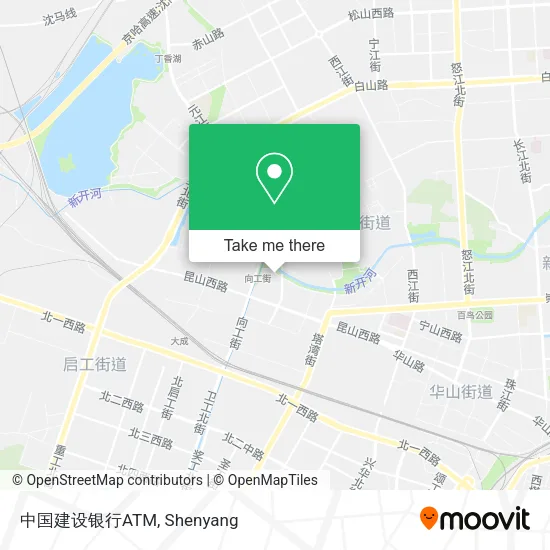中国建设银行ATM map