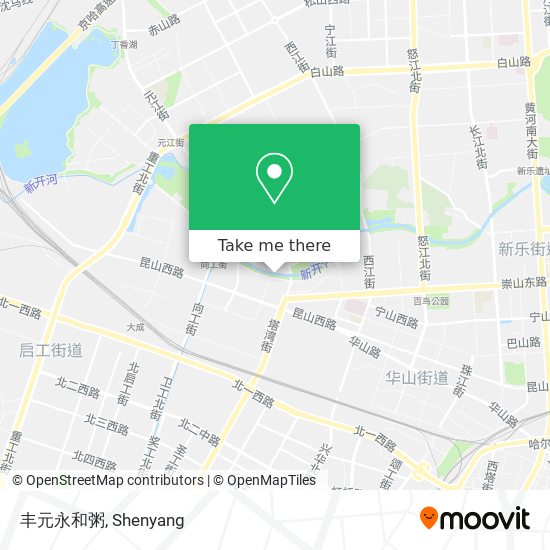 丰元永和粥 map