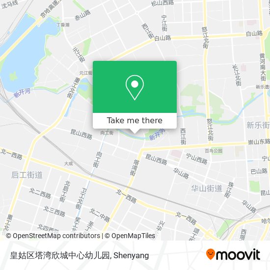 皇姑区塔湾欣城中心幼儿园 map