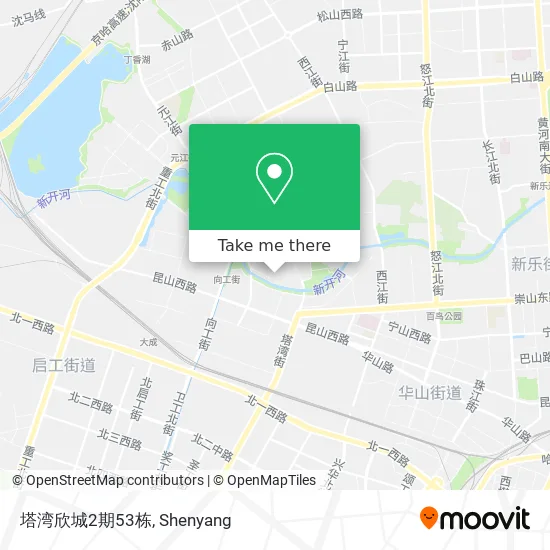 塔湾欣城2期53栋 map