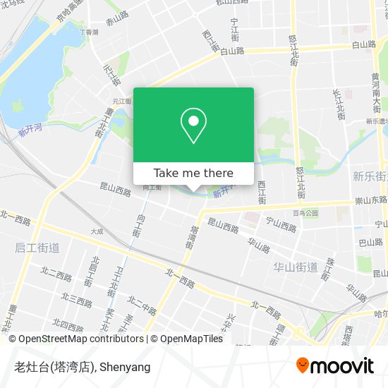 老灶台(塔湾店) map