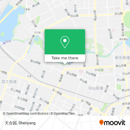 天合园 map