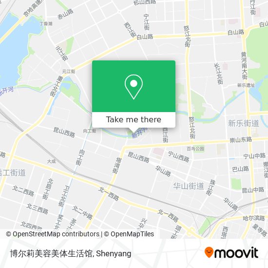 博尔莉美容美体生活馆 map