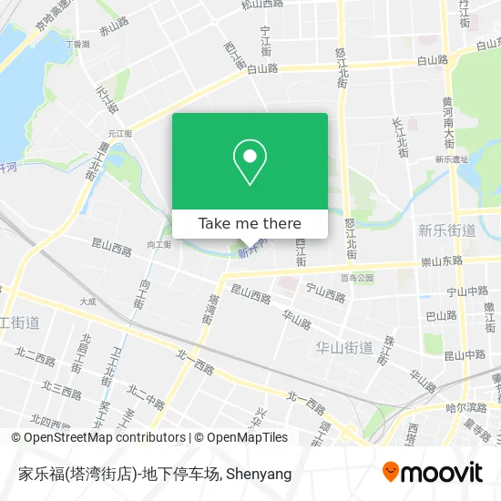 家乐福(塔湾街店)-地下停车场 map