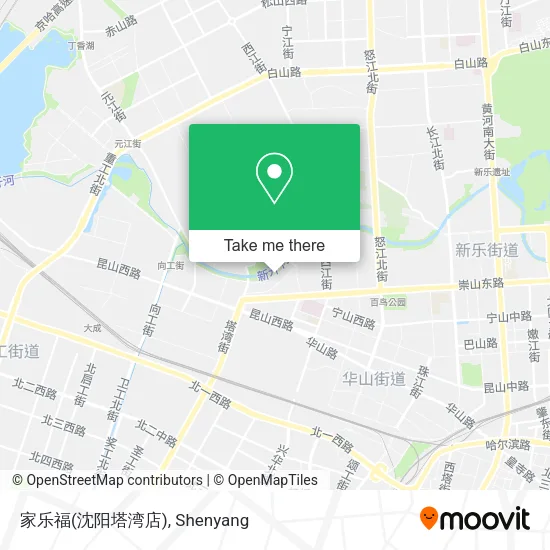 家乐福(沈阳塔湾店) map