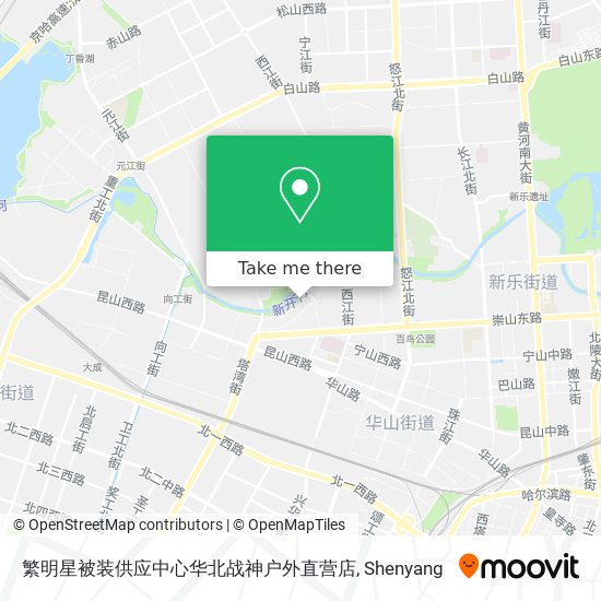 繁明星被装供应中心华北战神户外直营店 map