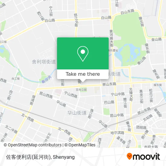 佐客便利店(延河街) map