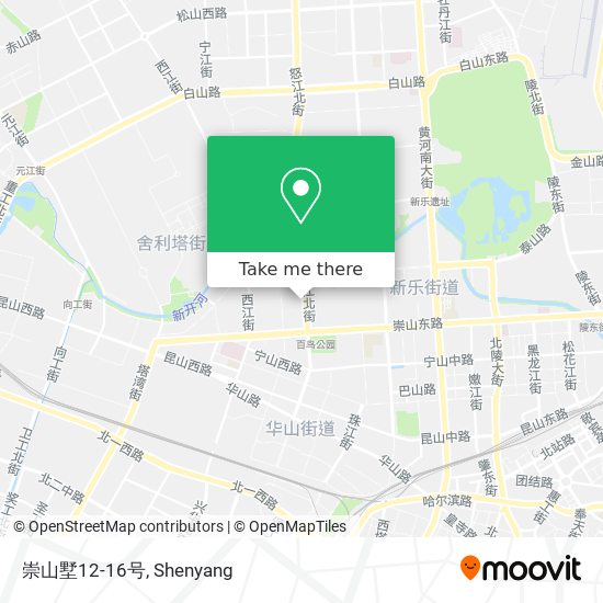 崇山墅12-16号 map