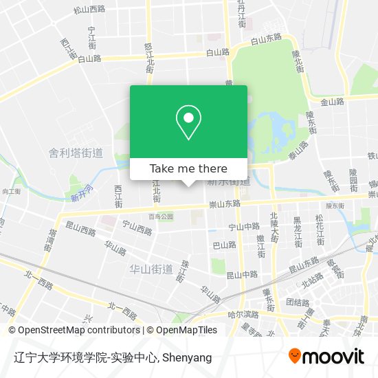 辽宁大学环境学院-实验中心 map