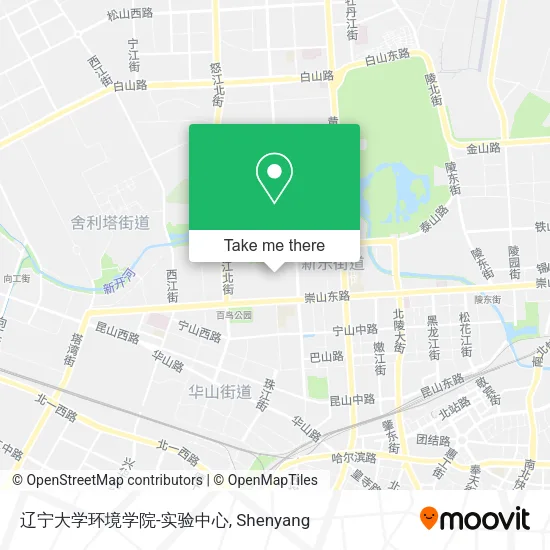 辽宁大学环境学院-实验中心 map