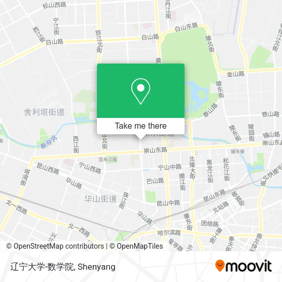 辽宁大学-数学院 map