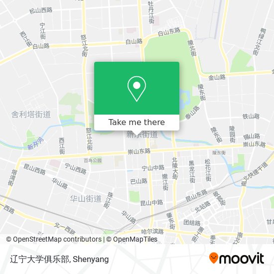 辽宁大学俱乐部 map