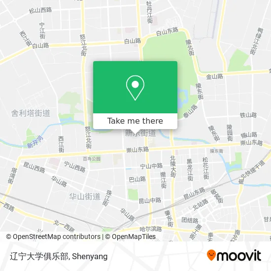 辽宁大学俱乐部 map