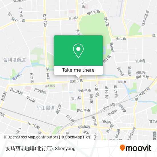 安琦丽诺咖啡(北行店) map