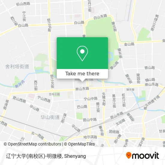辽宁大学(南校区)-明微楼 map