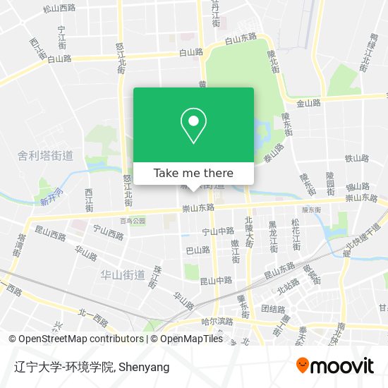 辽宁大学-环境学院 map