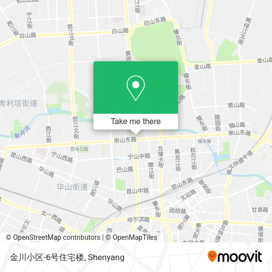 金川小区-6号住宅楼 map