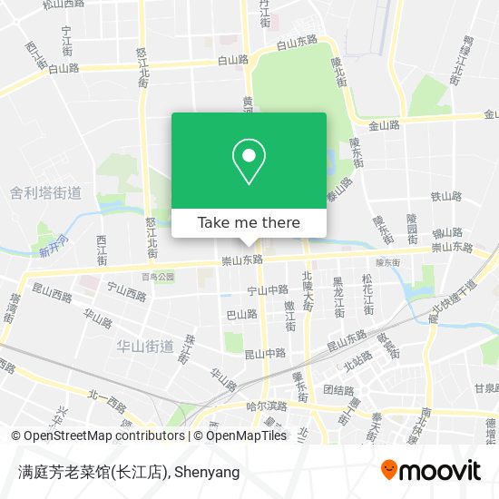 满庭芳老菜馆(长江店) map