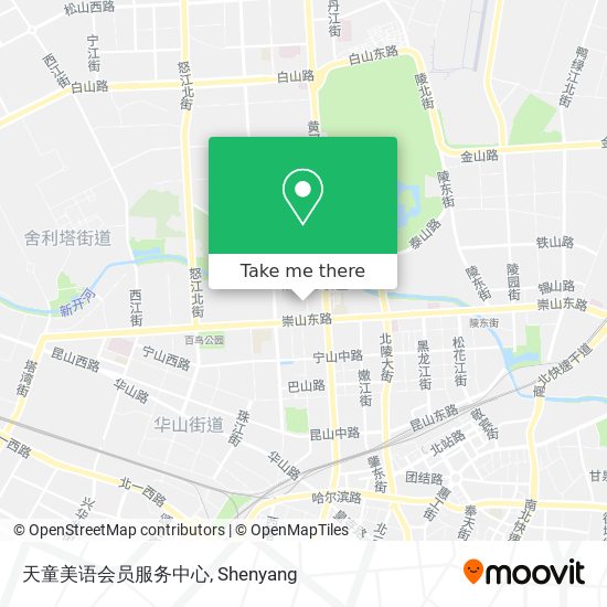 天童美语会员服务中心 map