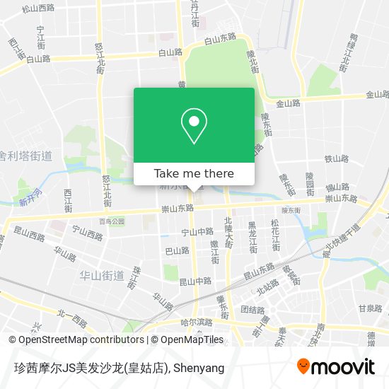 珍茜摩尔JS美发沙龙(皇姑店) map