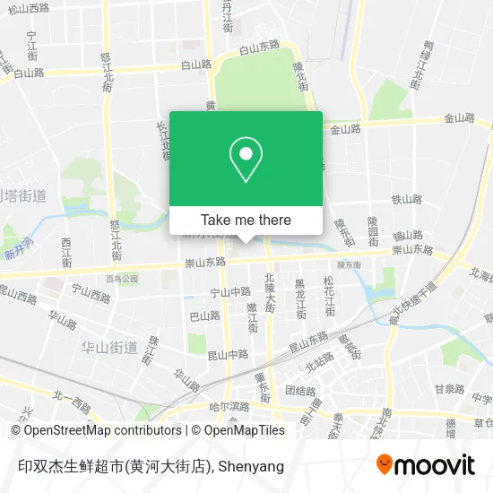 印双杰生鲜超市(黄河大街店) map