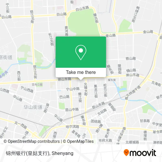 锦州银行(皇姑支行) map