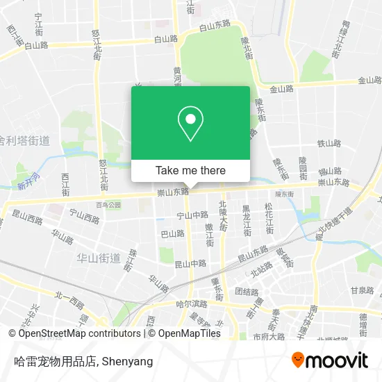 哈雷宠物用品店 map