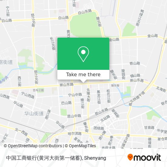 中国工商银行(黄河大街第一储蓄) map